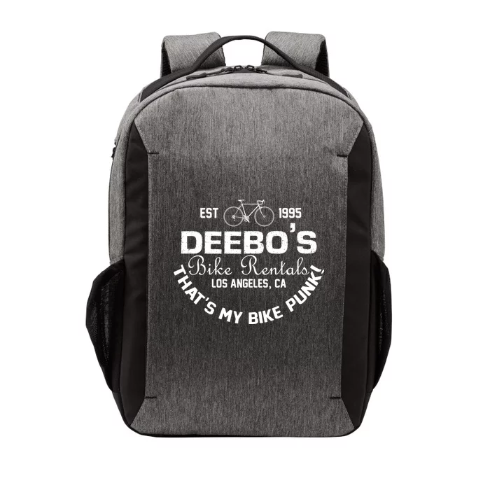 Deebos Bike Rental Retro Vector Backpack