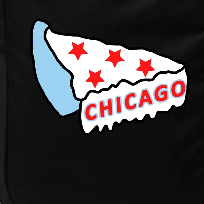 Deep Dish Chicago Pizza Flag Impact Tech Backpack