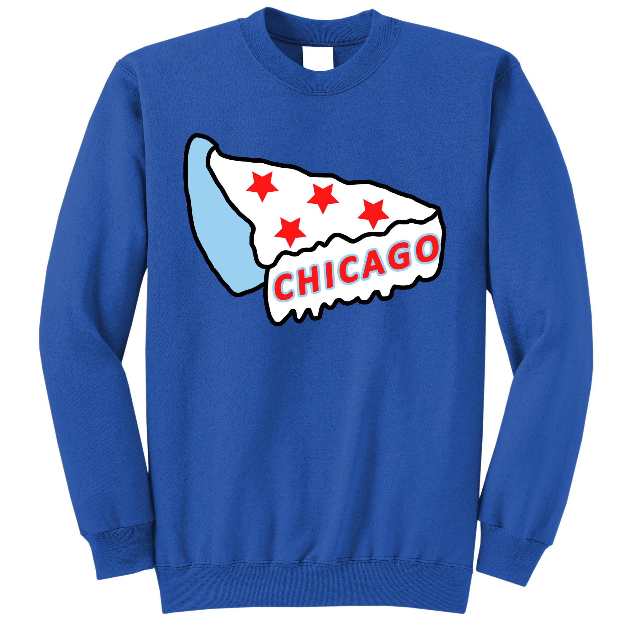 Teeshirtpalace Fly The W Chicago Flag Tall T-Shirt