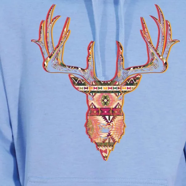 Deer Antlers Wilderness Pattern Unisex Surf Hoodie