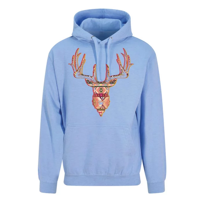 Deer Antlers Wilderness Pattern Unisex Surf Hoodie