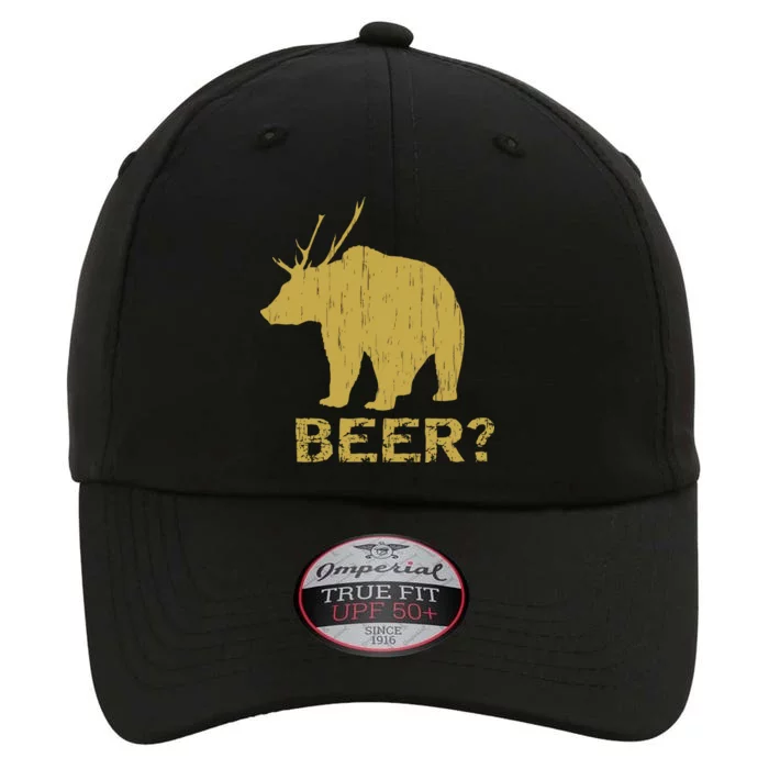 Deer Bear Beer Moose Elk Hunting Funny The Original Performance Cap