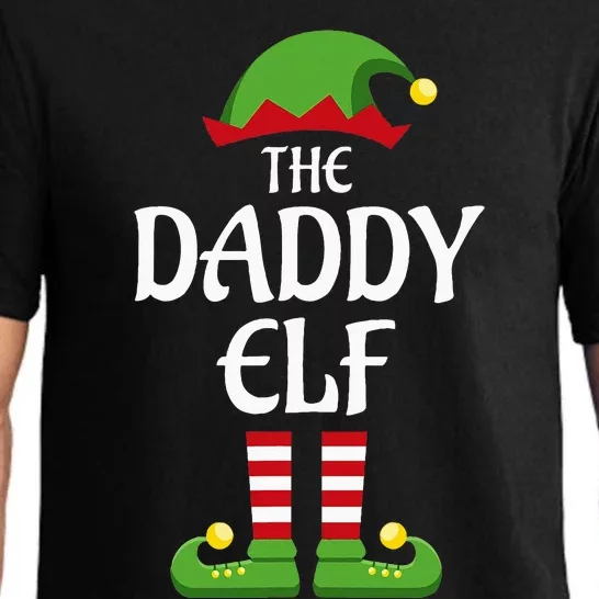 Daddy Elf Family Matching Group Christmas Dad Pajama Set