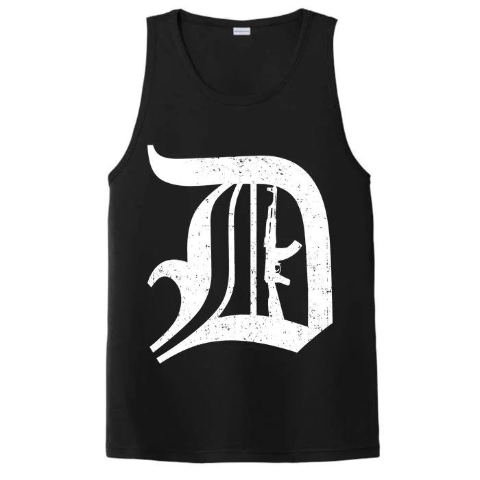 Defend Detroit Gun AK47 Performance Tank