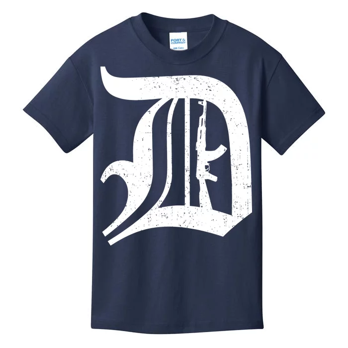 Detroit t-Shirt - Detroit D Logo Shirt for Men by