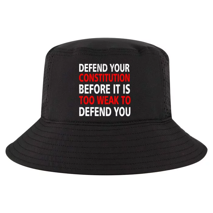 Defend Your Constitution Cool Comfort Performance Bucket Hat