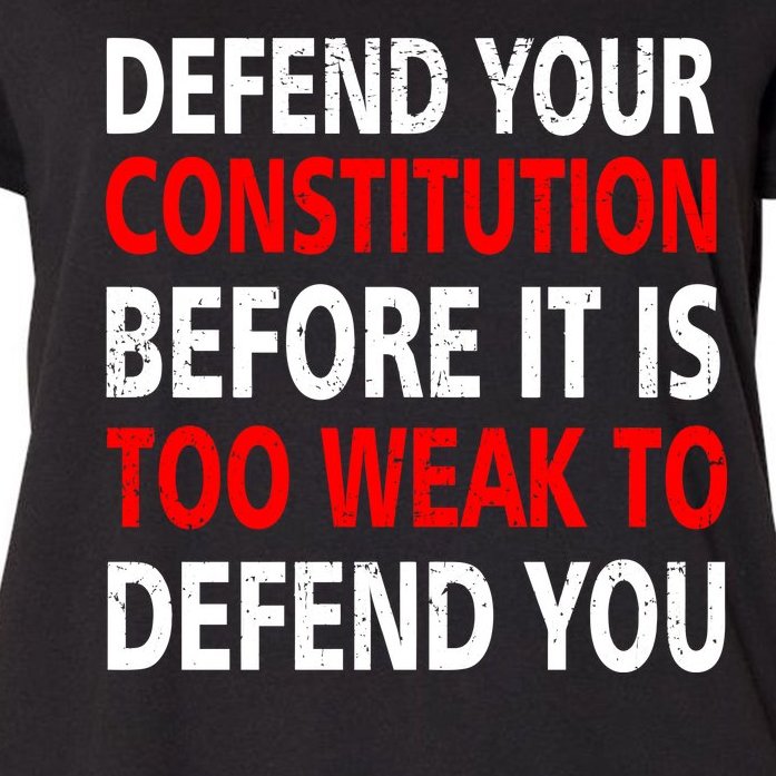 Defend Your Constitution Women's Plus Size T-Shirt