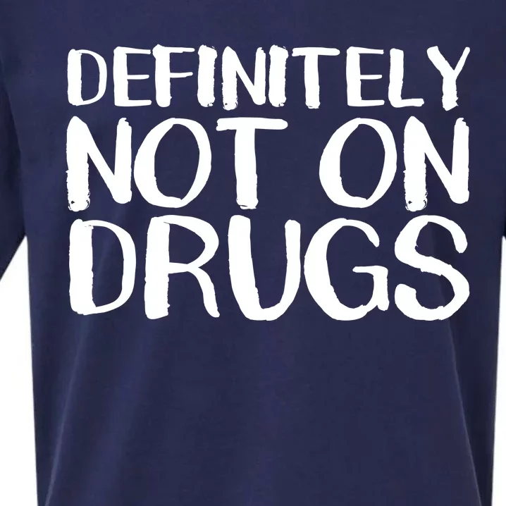 Definitely Not Drugs Sueded Cloud Jersey T-Shirt