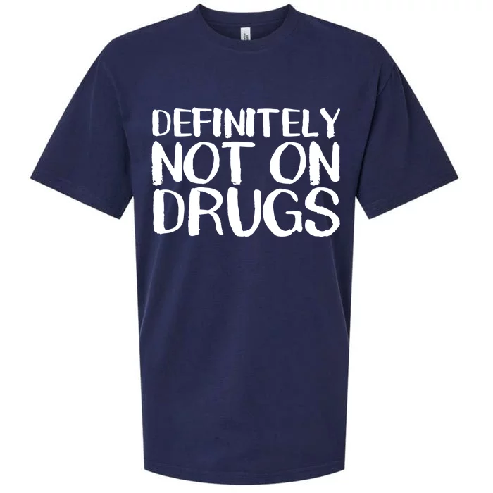 Definitely Not Drugs Sueded Cloud Jersey T-Shirt