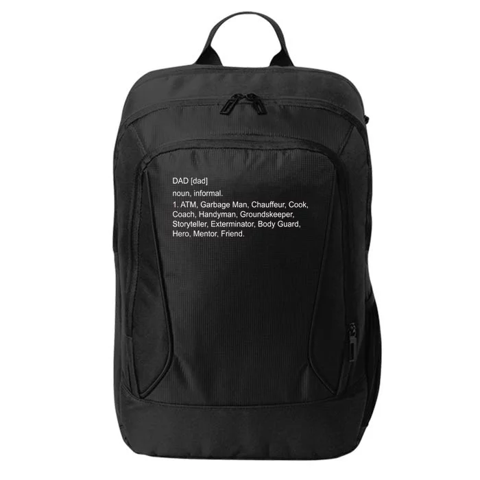 Definition Of A Dad City Backpack