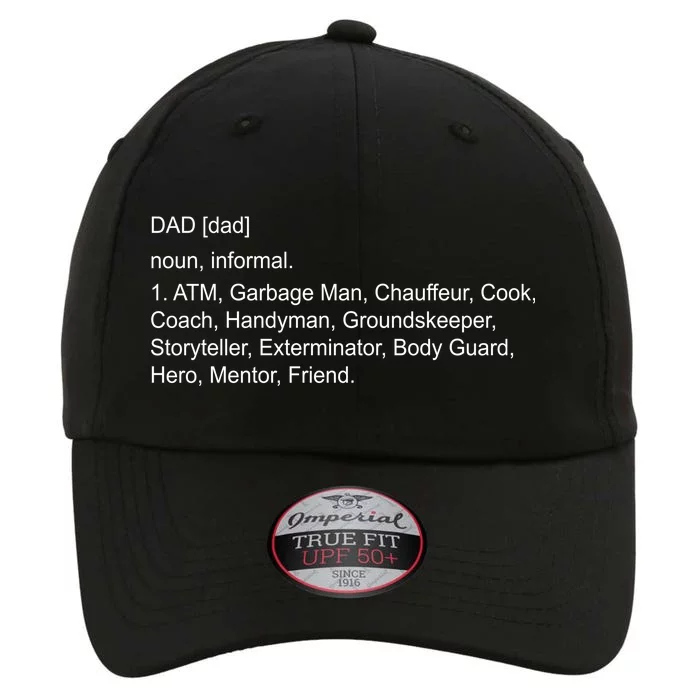 Definition Of A Dad The Original Performance Cap