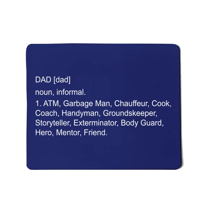 Definition Of A Dad Mousepad