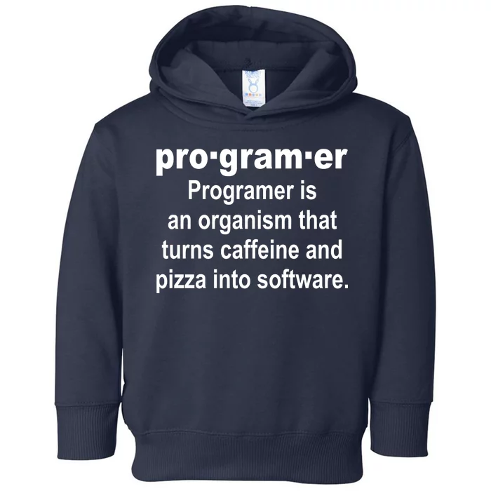 Definition of A Programmer Toddler Hoodie