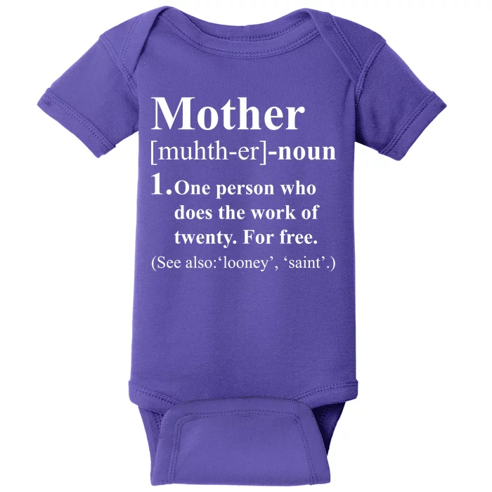 Definition Of Mother Baby Bodysuit