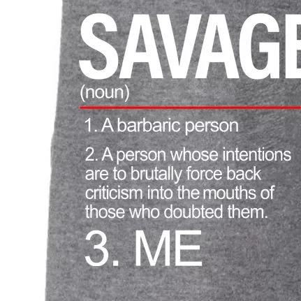 Definition Of Savage Doggie 3-End Fleece Hoodie