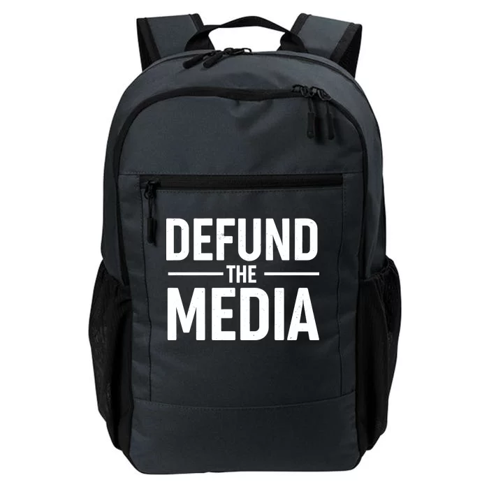 Defund The Media Protest Daily Commute Backpack