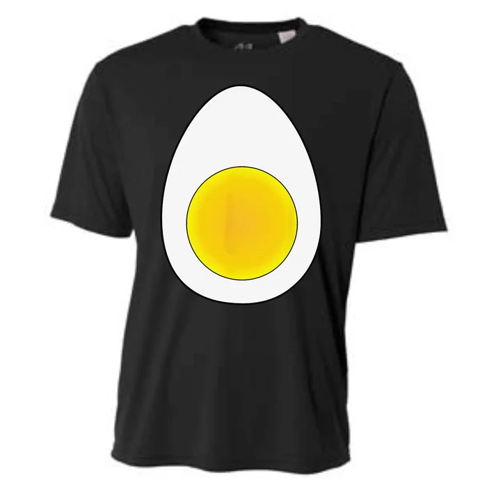 Deviled Egg Halloween Costume Wear Accessory Horn Tail Cooling Performance Crew T-Shirt