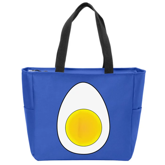 Deviled Egg Halloween Costume Wear Accessory Horn Tail Zip Tote Bag