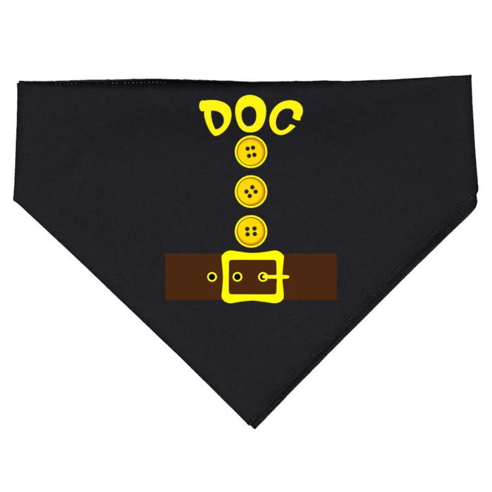 Dwarf Easy Halloween Costume Group Dwarf Matching USA-Made Doggie Bandana