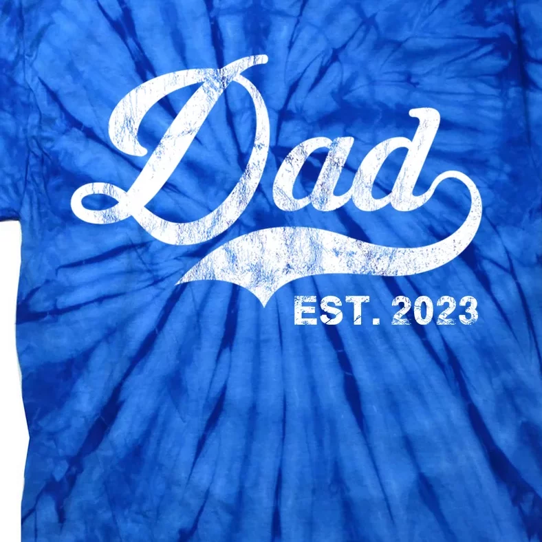 Dad Established In 2011 Worlds Best Fathers Day Cool Gift Tie-Dye T-Shirt