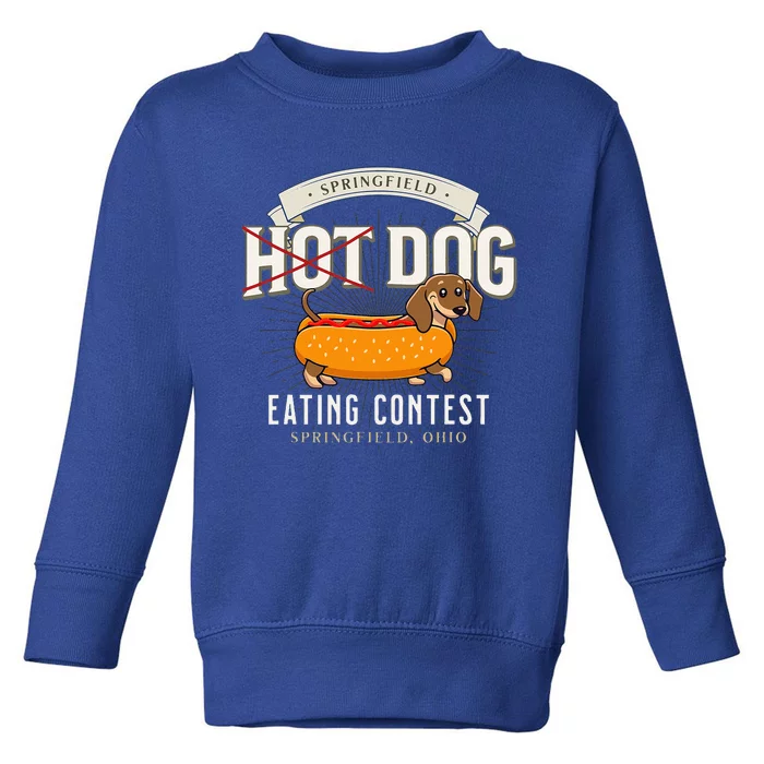 Dog Eating In Springfield Ohio Springfield Dog Cat Eating Toddler Sweatshirt