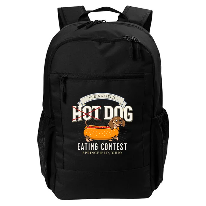 Dog Eating In Springfield Ohio Springfield Dog Cat Eating Daily Commute Backpack