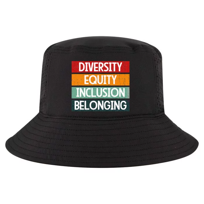 Diversity Equity Inclusion Belonging Cool Comfort Performance Bucket Hat