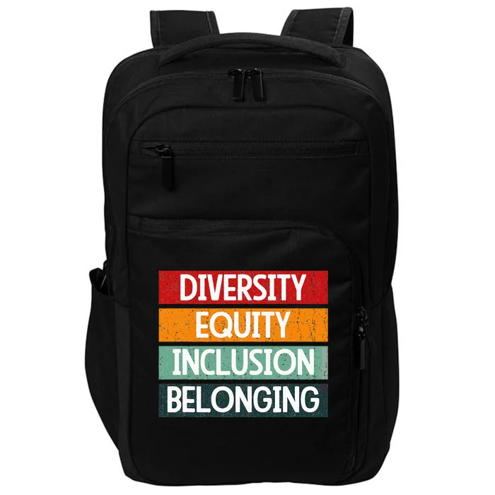 Diversity Equity Inclusion Belonging Impact Tech Backpack