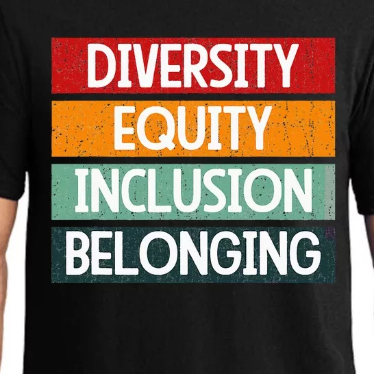 Diversity Equity Inclusion Belonging Pajama Set