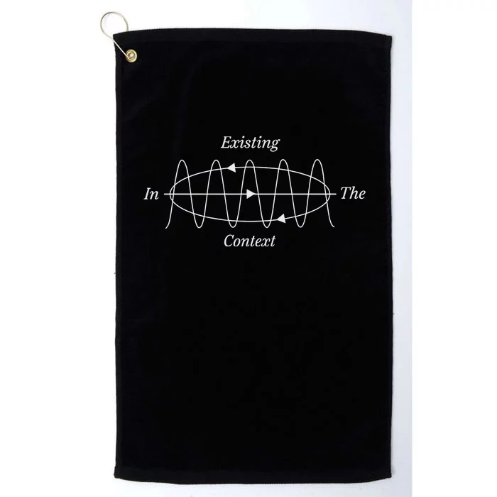 Dga Existing In The Context Platinum Collection Golf Towel