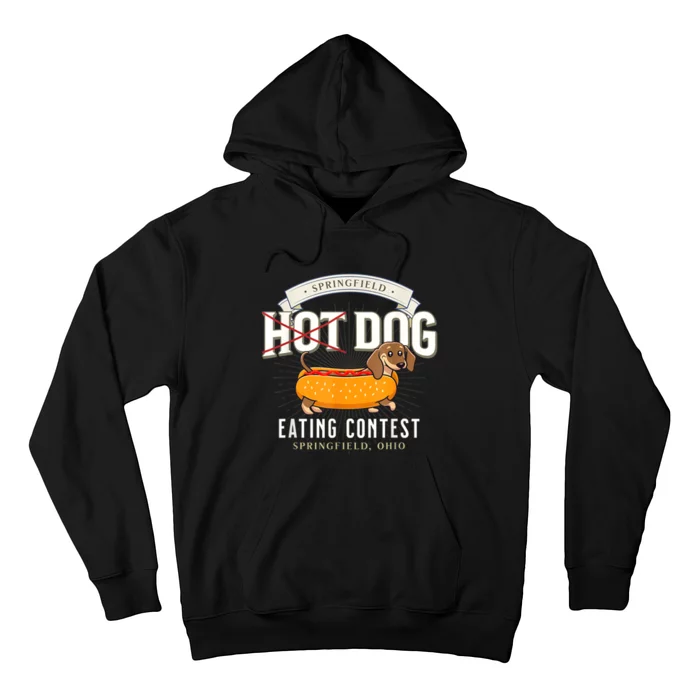 Dog Eating In Springfield Ohio Springfield Dog Cat Eating Hoodie