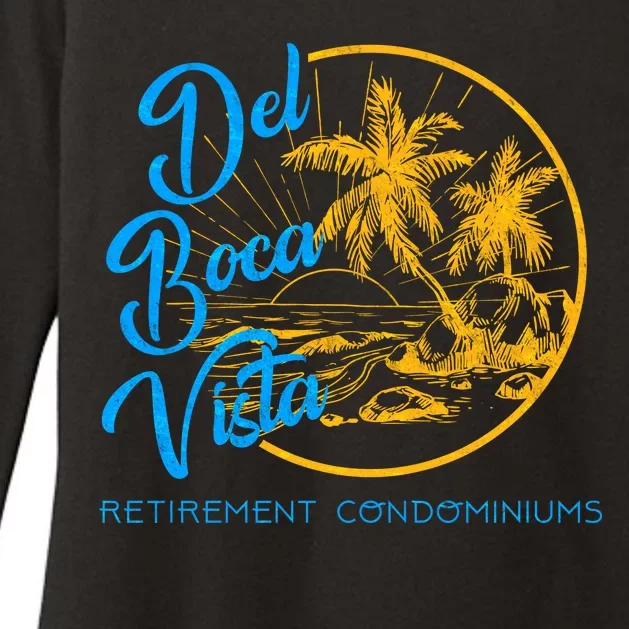 Del Boca Vista Retirement Condominiums Womens CVC Long Sleeve Shirt