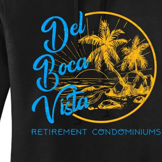 Del Boca Vista Retirement Condominiums Women's Pullover Hoodie