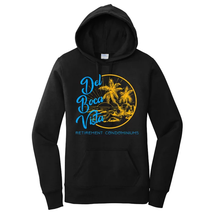 Del Boca Vista Retirement Condominiums Women's Pullover Hoodie