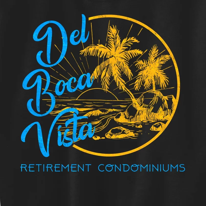 Del Boca Vista Retirement Condominiums Kids Sweatshirt