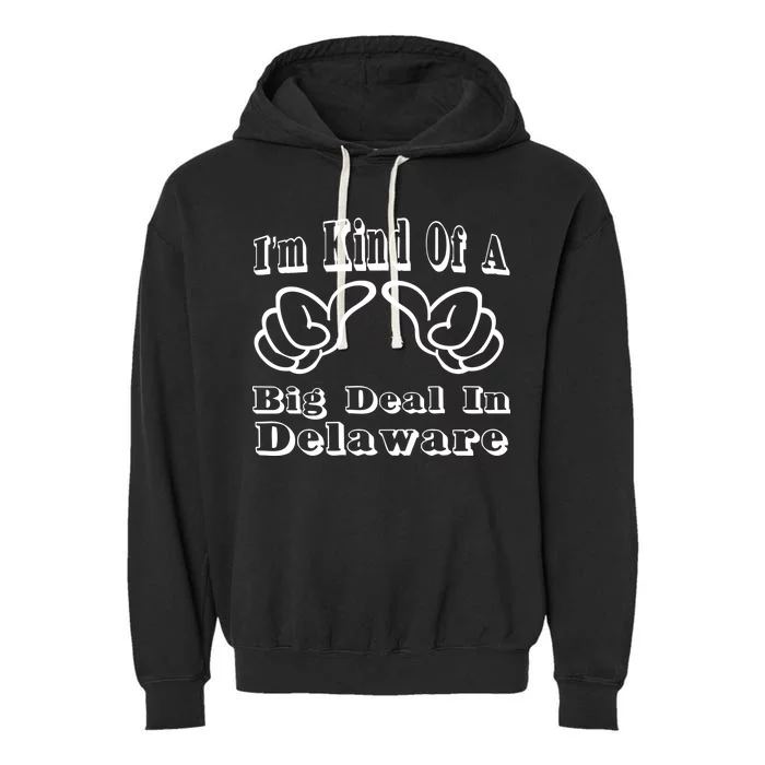 Delaware Big Deal Garment-Dyed Fleece Hoodie