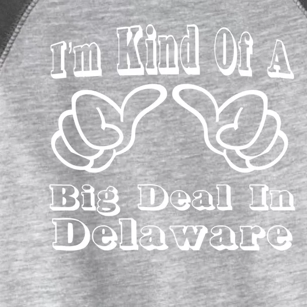 Delaware Big Deal Toddler Fine Jersey T-Shirt