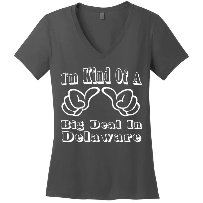 Delaware Big Deal Women's V-Neck T-Shirt