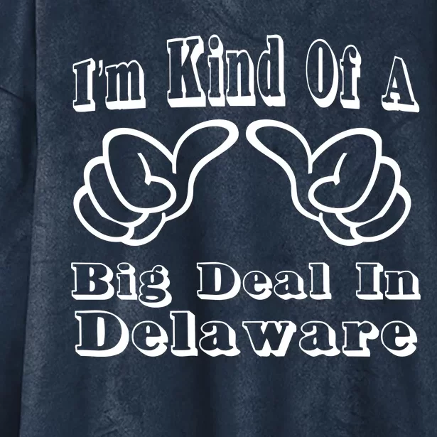 Delaware Big Deal Hooded Wearable Blanket