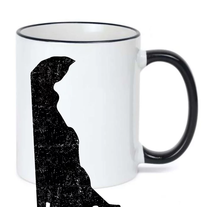 Delaware Home State Black Color Changing Mug