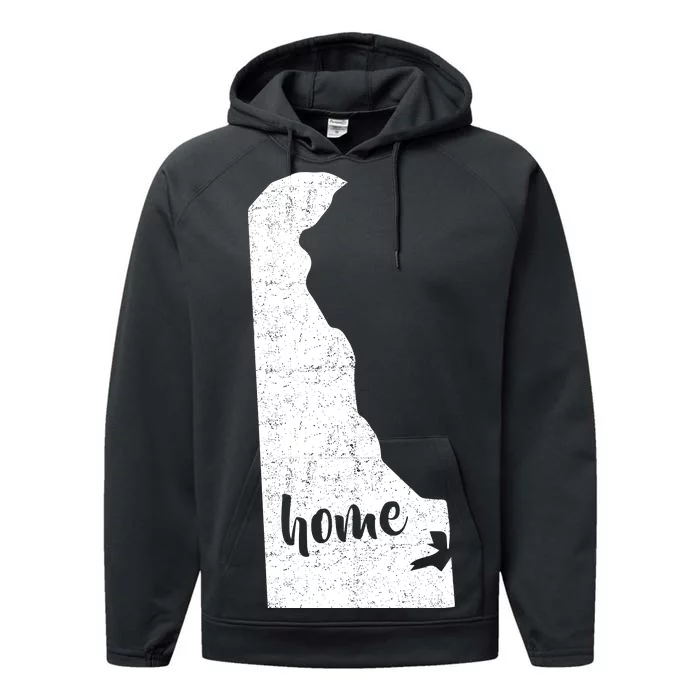 Delaware Home State Performance Fleece Hoodie