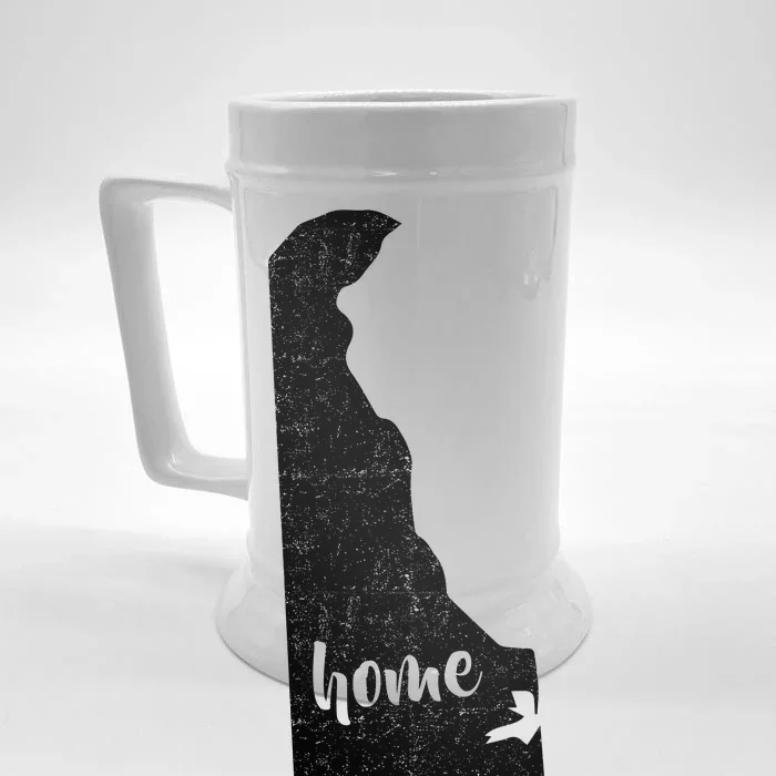 Delaware Home State Front & Back Beer Stein