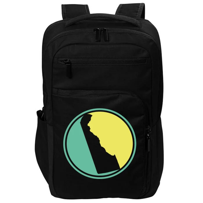 Delaware Vintage State Logo Impact Tech Backpack