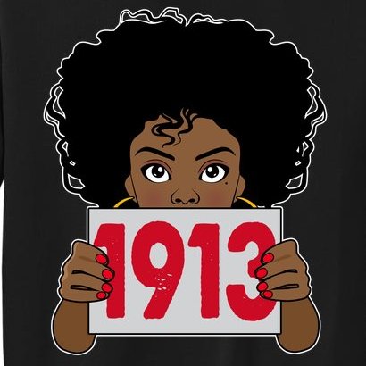 Delta 1913 Sorority Sigma Black African American Sweatshirt