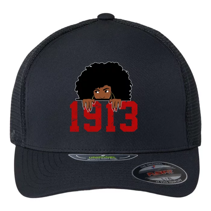 Delta Sorority DST 1913 Flexfit Unipanel Trucker Cap