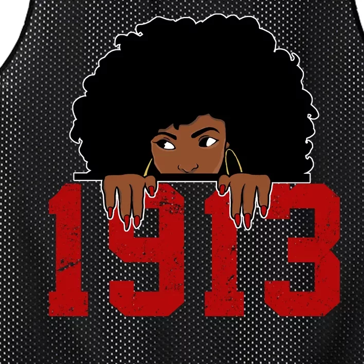 Delta Sorority DST 1913 Mesh Reversible Basketball Jersey Tank