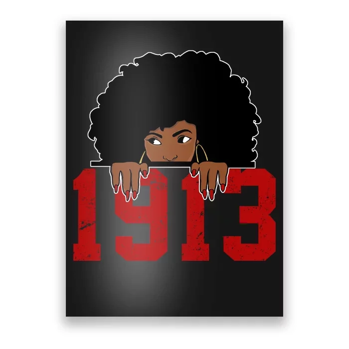 Delta Sorority DST 1913 Poster