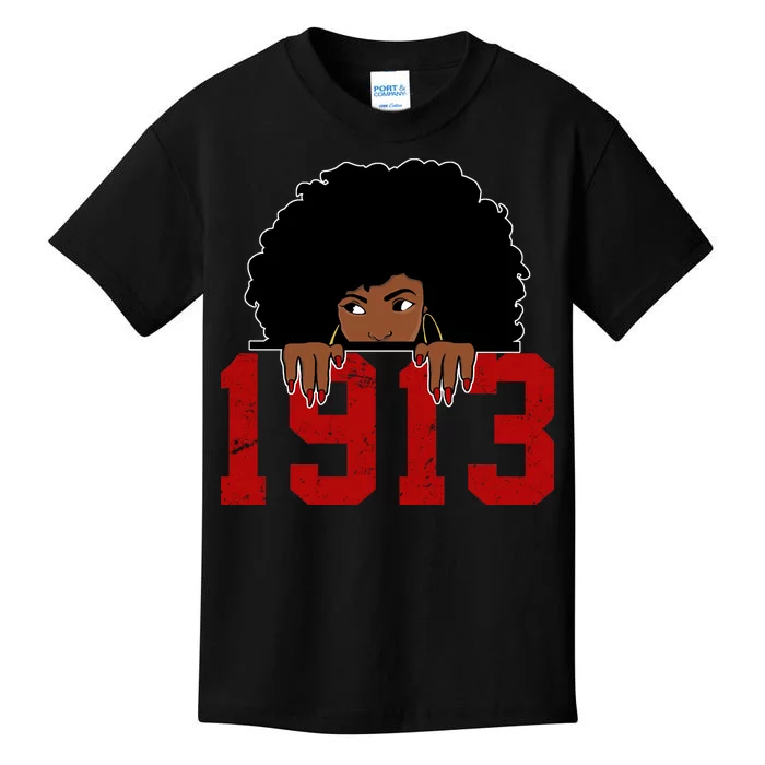 Delta Sorority DST 1913 Kids T-Shirt