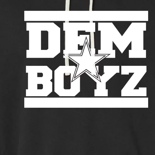 Dem Boyz Boys Dallas Texas Star Fan Pride Garment-Dyed Fleece Hoodie