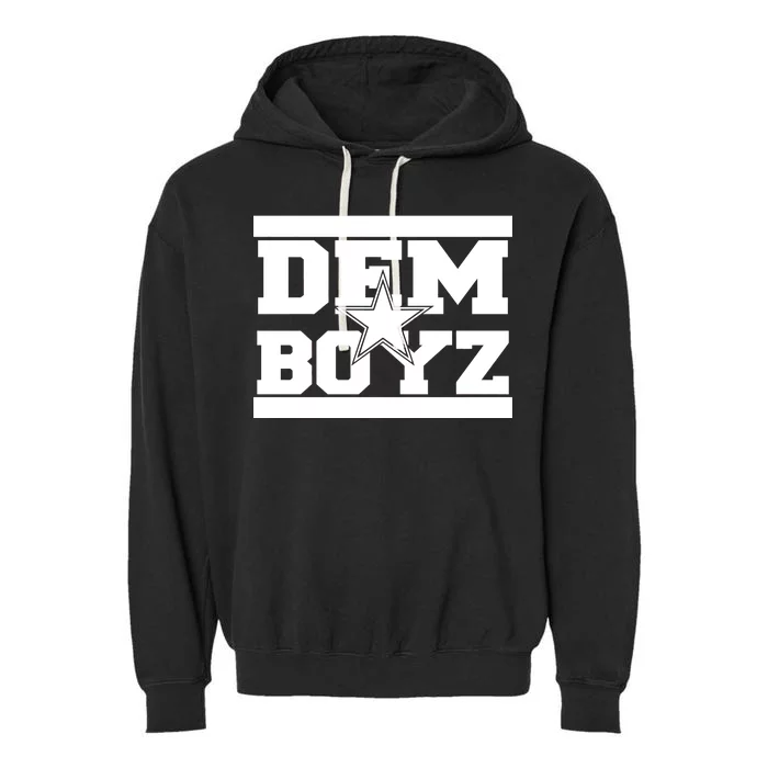 Dem Boyz Boys Dallas Texas Star Fan Pride Garment-Dyed Fleece Hoodie